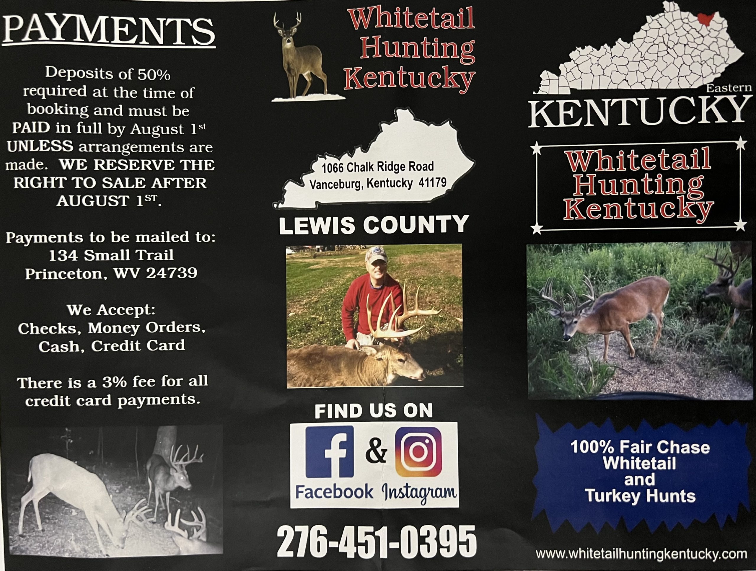 Whitetail Hunting Kentucky Brochure